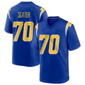 Cooneas LA.Chargers #70 Rashawn Slater Player Royal Home Game Stitched Jerseys