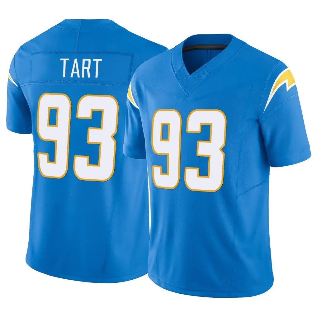 Cooneas LA.Chargers #93 Teair Tart Player Blue Limited Vapor F.U.S.E. Home Game Stitched Jerseys