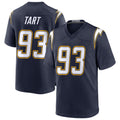 Cooneas LA.Chargers #93 Teair Tart Player Navy Alternate Home Game Stitched Jerseys