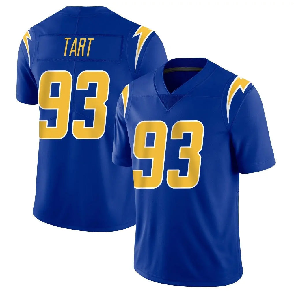 Cooneas LA.Chargers #93 Teair Tart Player Royal Limited Vapor Home Game Stitched Jerseys
