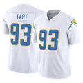 Cooneas LA.Chargers #93 Teair Tart Player White Limited Vapor F.U.S.E. Home Game Stitched Jerseys