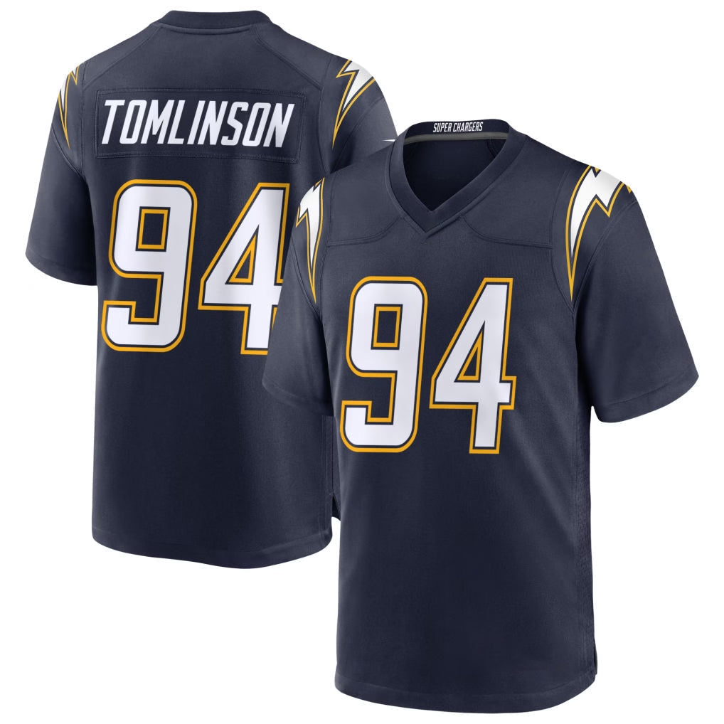Cooneas LA.Chargers #94 Dalvin Tomlinson Player Navy Alternate Home Game Stitched Jerseys
