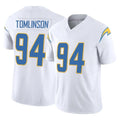 Cooneas LA.Chargers #94 Dalvin Tomlinson Player White Limited Vapor F.U.S.E. Home Game Stitched Jerseys