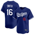 Cooneas LA.Dodgers #16 Will Smith Player Royal Limited Home Stitched Jerseys