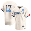 Cooneas LA.Dodgers #17 Shohei Ohtani Player Cream City Connect Limited Home Stitched Jerseys