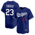 Cooneas LA.Dodgers #23 Kyle Tucker Player Royal Limited Home Stitched Jerseys