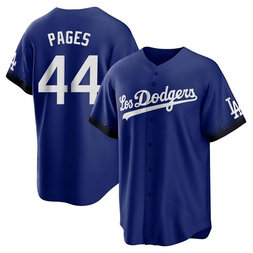 Cooneas LA.Dodgers #44 Andy Pages Player Royal City Connect Home Game Stitched Jerseys