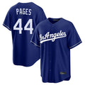 Cooneas LA.Dodgers #44 Andy Pages Player Royal Game Stitched Jerseys