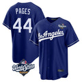 Cooneas LA.Dodgers #44 Andy Pages Player Royal World Series Game Stitched Jerseys