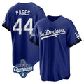 Cooneas LA.Dodgers #44 Andy Pages Player Royal World Series Meet City Connect Home Game Stitched Jerseys