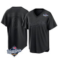 Cooneas LA.Dodgers #8 Enrique Hern?¡ì?¨¦ndez Player Black World Series Pitch Fashion T-shirt Stitched Jerseys