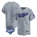 Cooneas LA.Dodgers Blank Player Gray Limited Home World Series Meet Stitched Jerseys