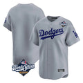 Cooneas LA.Dodgers Player Gray Limited Home World Series Stitched Jerseys