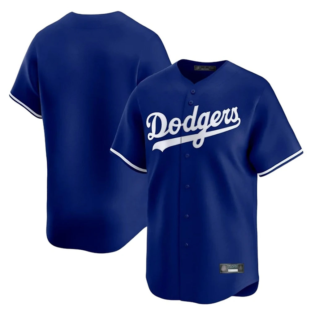 Cooneas LA.Dodgers Blank Player Royal Limited Home Stitched Jerseys