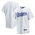 Cooneas LA.Dodgers Blank Player White Game Home Stitched Jerseys