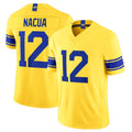 Cooneas LA.Rams #12 Puka Nacua Player Gold Classic Sol Vapor F.U.S.E. Home Game Stitched Jerseys