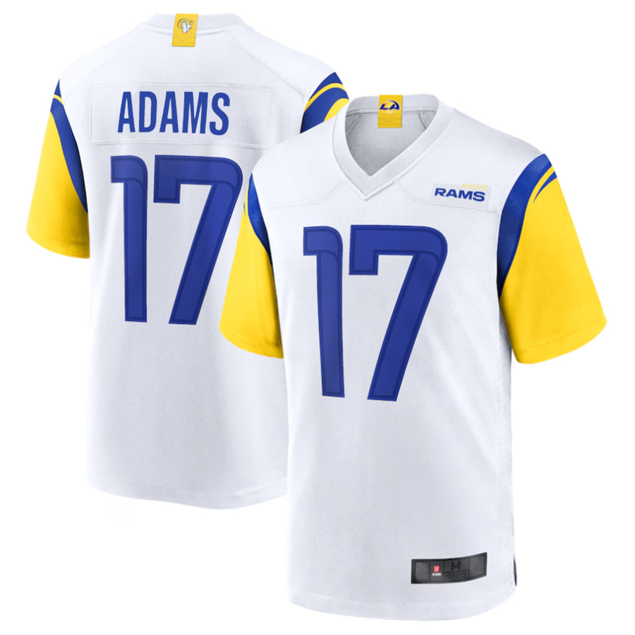 Cooneas LA.Rams #17 Davante Adams Player White Game Stitched Jerseys