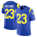 Cooneas LA.Rams #23 Kyren Williams Player Royal Limited Vapor F.U.S.E. Stitched Jerseys