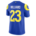 Cooneas LA.Rams #23 Kyren Williams Royal Team Vapor F.U.S.E. Stitched Limited Jerseys