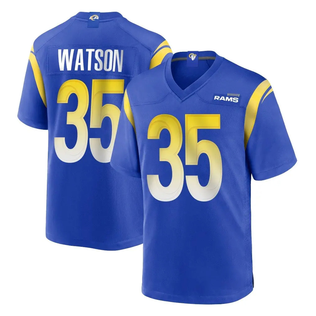 Cooneas LA.Rams #35 Jaylen Watson Player Royal Home Game Stitched Jerseys