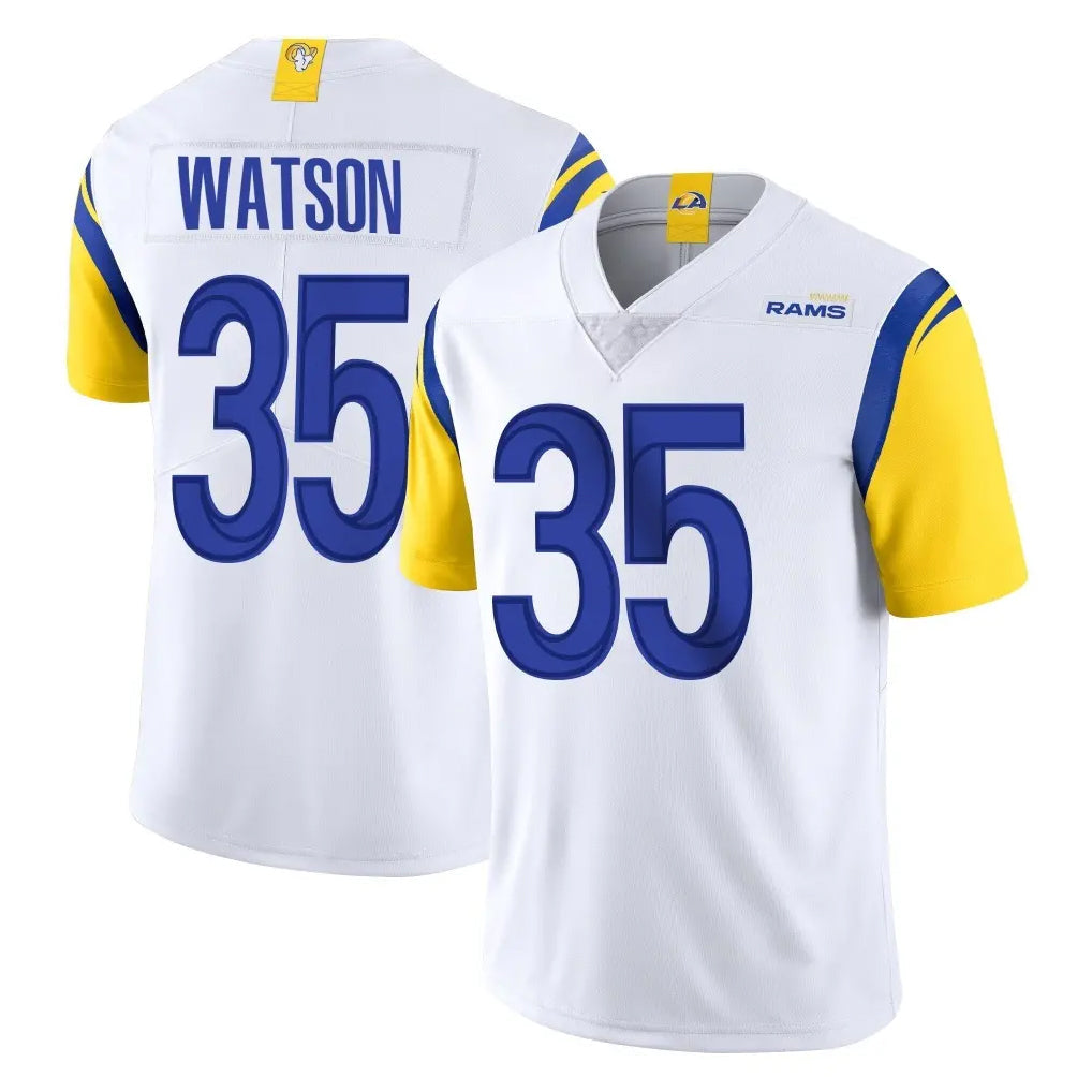 Cooneas LA.Rams #35 Jaylen Watson Player White Limited Vapor Untouchable Home Game Stitched Jerseys