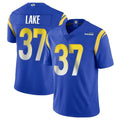 Cooneas LA.Rams #37 Quentin Lake Player Royal Limited Vapor Untouchable Home Game Stitched Jerseys