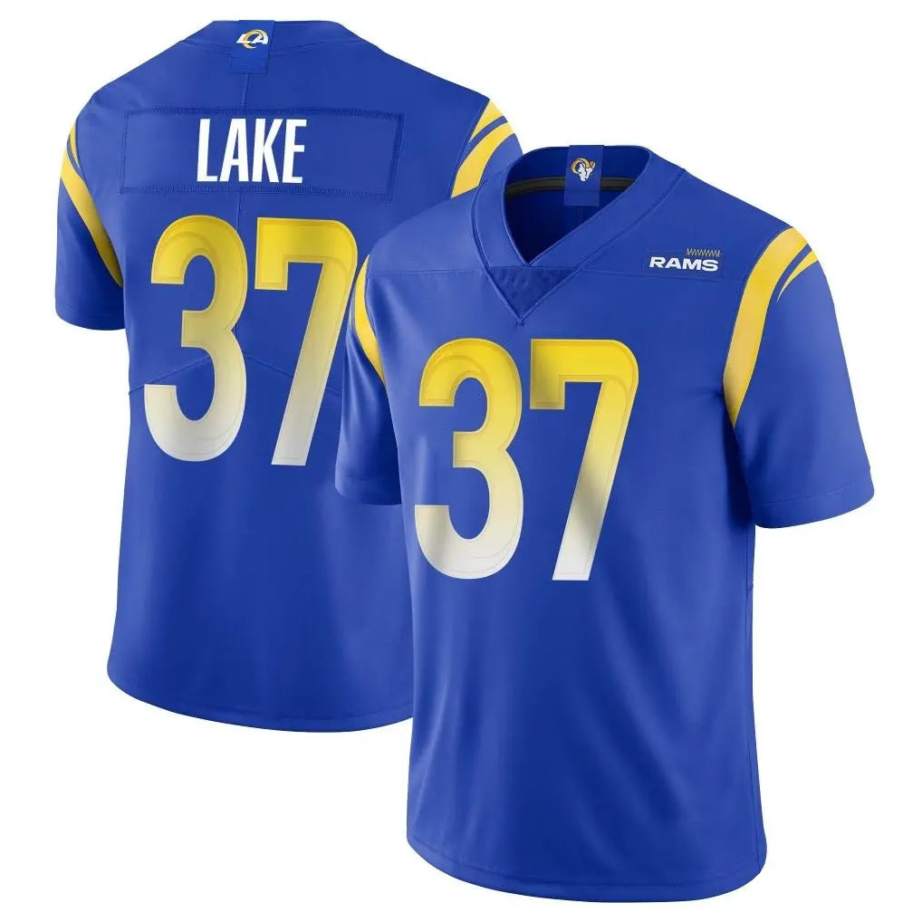 Cooneas LA.Rams #37 Quentin Lake Player Royal Limited Vapor Untouchable Home Game Stitched Jerseys