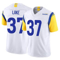 Cooneas LA.Rams #37 Quentin Lake Player White Limited Vapor F.U.S.E. Home Game Stitched Jerseys