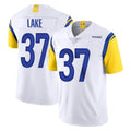 Cooneas LA.Rams #37 Quentin Lake Player White Limited Vapor Untouchable Home Game Stitched Jerseys