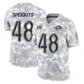 Cooneas LA.Rams #48 Omar Speights Player Arctic Camo Salute To Service Limited Game Stitched Jerseys