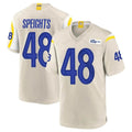 Cooneas LA.Rams #48 Omar Speights Player Bone Home Game Stitched Jerseys