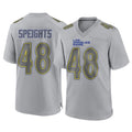 Cooneas LA.Rams #48 Omar Speights Player Gray Atmosphere Fashion Home Game Stitched Jerseys