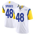 Cooneas LA.Rams #48 Omar Speights Player White Limited Vapor Untouchable Home Game Stitched Jerseys