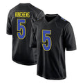 Cooneas LA.Rams #5 Kamren Kinchens Player Black Fashion Limited Home Game Stitched Jerseys