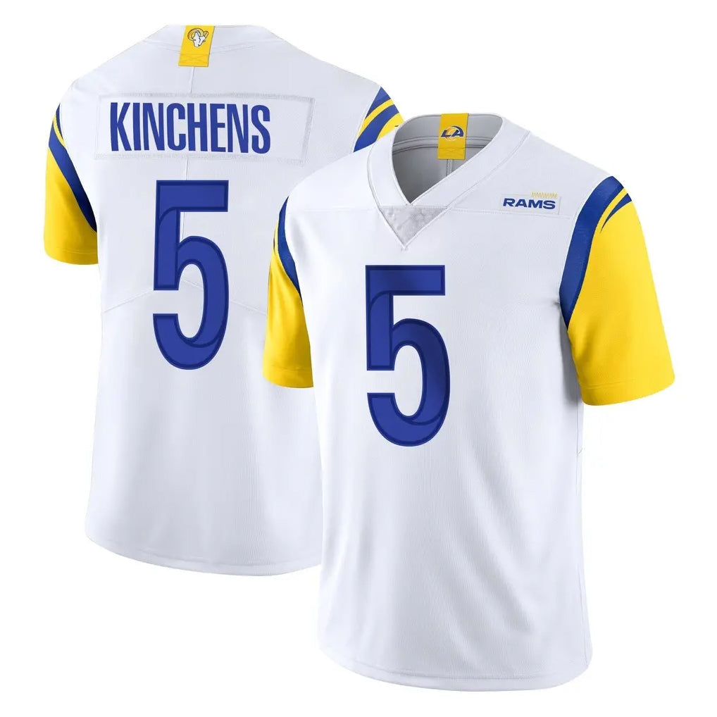 Cooneas LA.Rams #5 Kamren Kinchens Player White Limited Vapor Untouchable Home Game Stitched Jerseys
