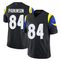 Cooneas LA.Rams #84 Colby Parkinson Player Black Midnight Rivalries Collection Limited Home Game Stitched Jerseys