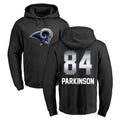 Cooneas LA.Rams #84 Colby Parkinson Player Black Pullover Hoodie Limited Game Stitched Jerseys