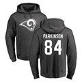 Cooneas LA.Rams #84 Colby Parkinson Player Gray Pullover Hoodie Limited Game Stitched Jerseys