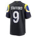 Cooneas LA.Rams #9 Matthew Stafford Player Midnight Blue Rivalries Collection Game Stitched Jerseys