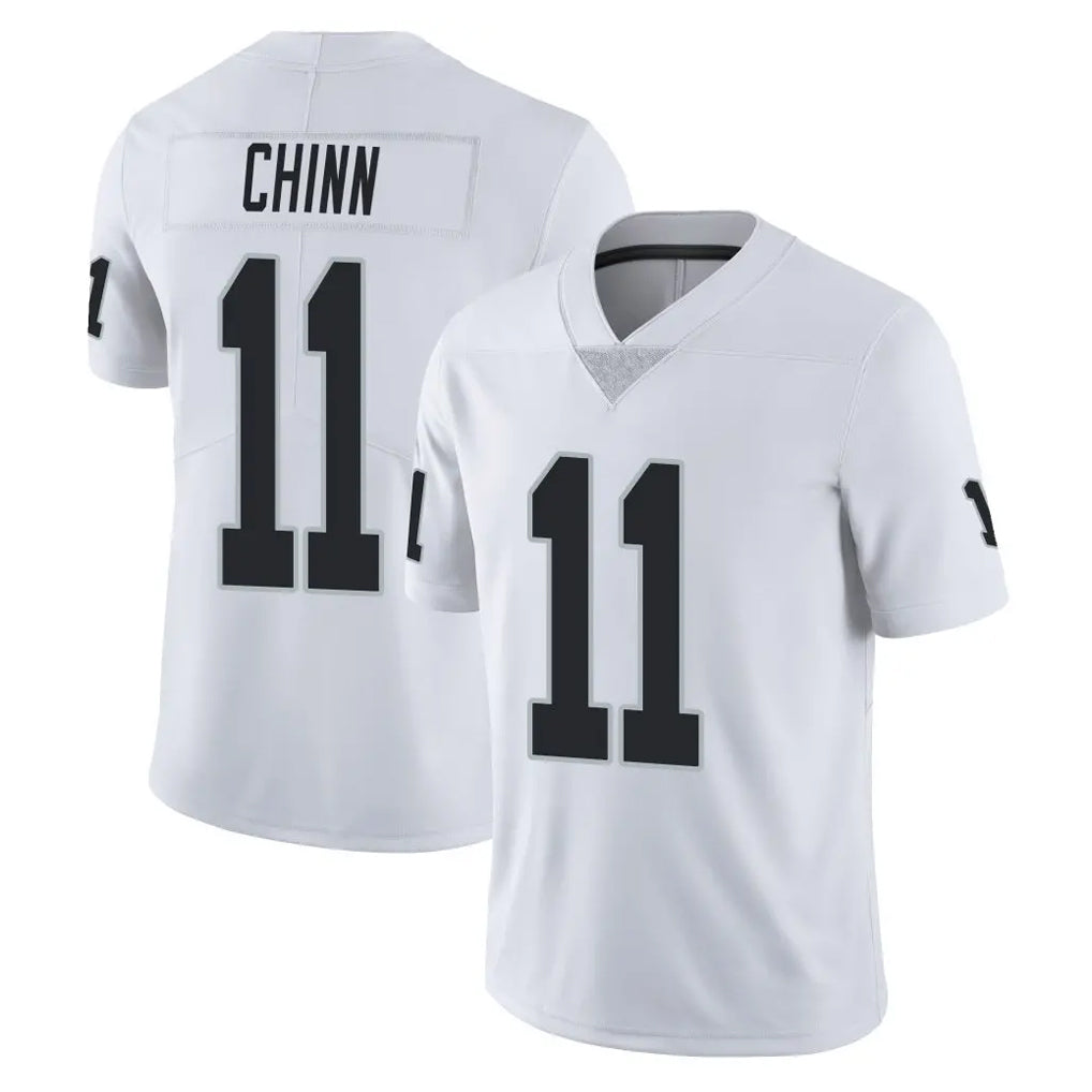 Cooneas LV.Raiders #11 Jeremy Chinn Player White Limited Vapor Untouchable Home Game Stitched Jerseys