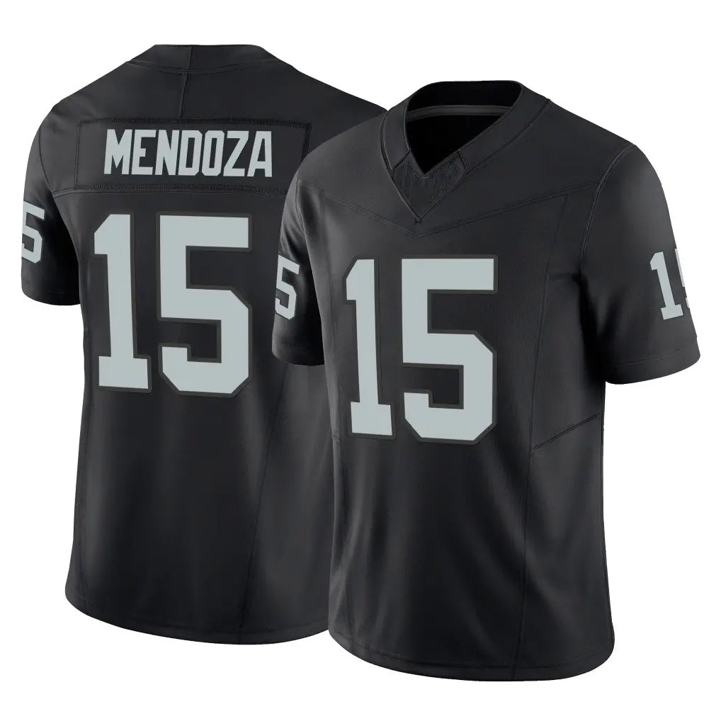Cooneas LV.Raiders #15 Fernando Mendoza Player Black Limited Vapor F.U.S.E. Home Game Stitched Jerseys