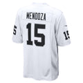 Cooneas LV.Raiders #15 Fernando Mendoza White Game Player Stitched Jerseys