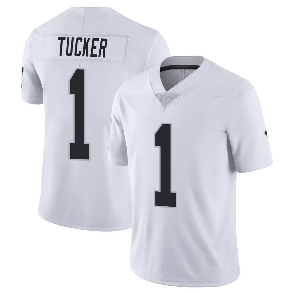 Cooneas LV.Raiders #1 Tre Tucker Player White Limited Vapor Untouchable Home Game Stitched Jerseys