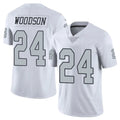 Cooneas LV.Raiders #24 Charles Woodson Player White Alternate Vapor Limited Stitched Jerseys