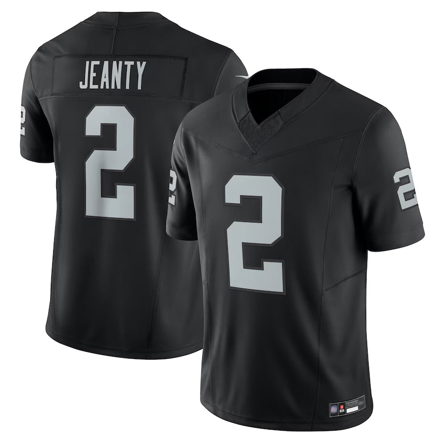 Cooneas LV.Raiders #2 Ashton Jeanty Player Black Home Limited Stitched Jerseys