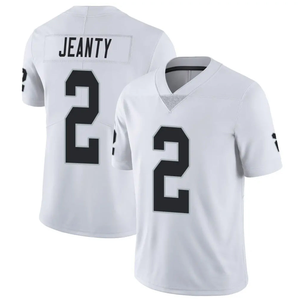 Cooneas LV.Raiders #2 Ashton Jeanty Player White Limited Vapor Untouchable Home Game Stitched Jerseys