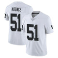 Cooneas LV.Raiders #51 Malcolm Koonce Player White Limited Vapor Untouchable Home Game Stitched Jerseys