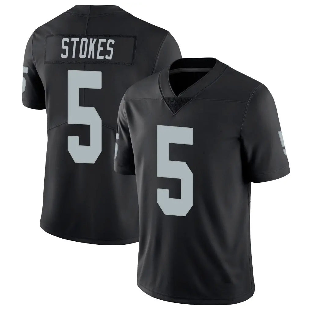 Cooneas LV.Raiders #5 Eric Stokes Player Black Limited Vapor Untouchable Home Game Stitched Jerseys