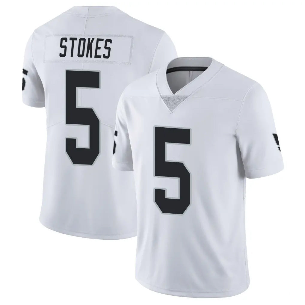 Cooneas LV.Raiders #5 Eric Stokes Player White Limited Vapor Untouchable Home Game Stitched Jerseys