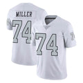 Cooneas LV.Raiders #74 Kolton Miller Player White Limited Color Rush Home Game Stitched Jerseys